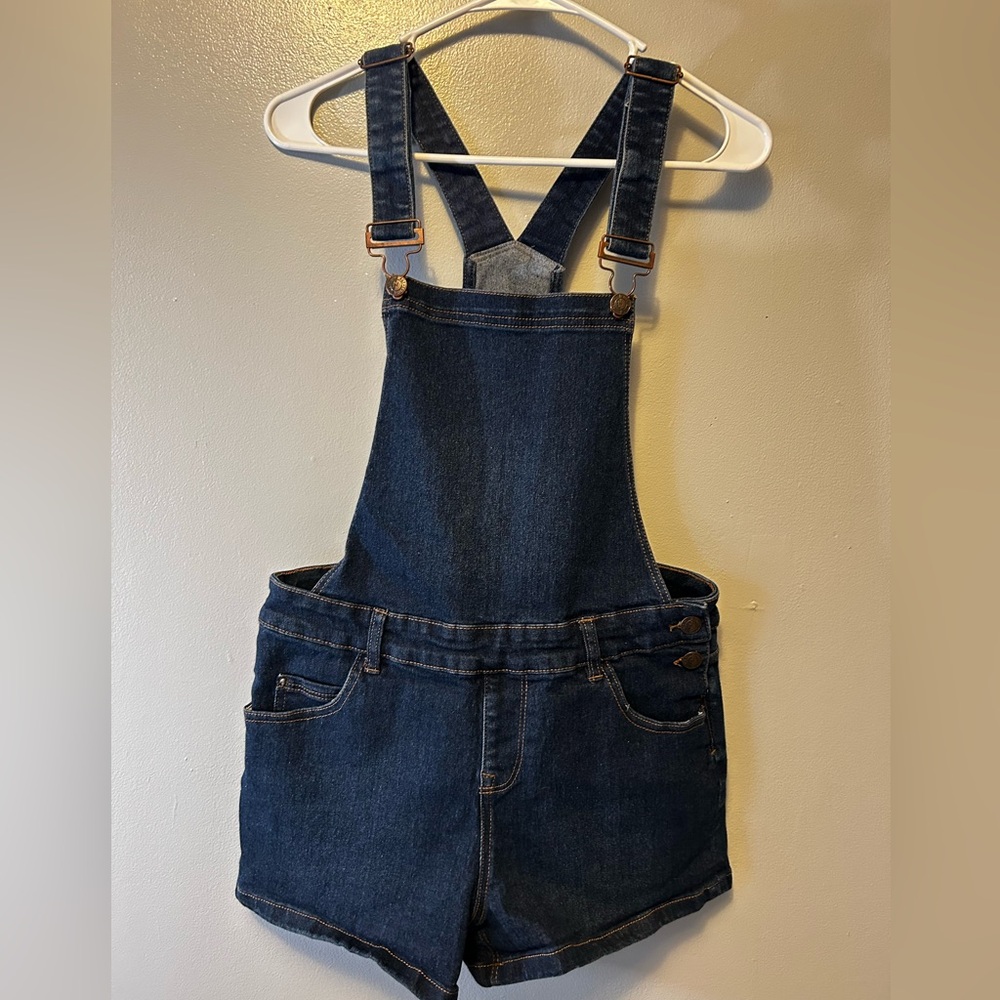 New Look Denim Short Overalls Romper (UK 10 / EU 38)